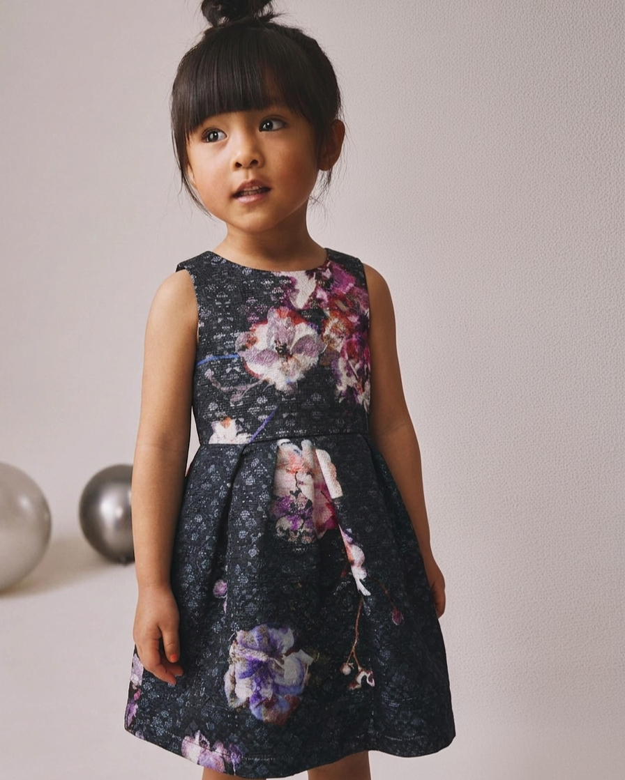 Rosabelle Midnight Floral Party Dress