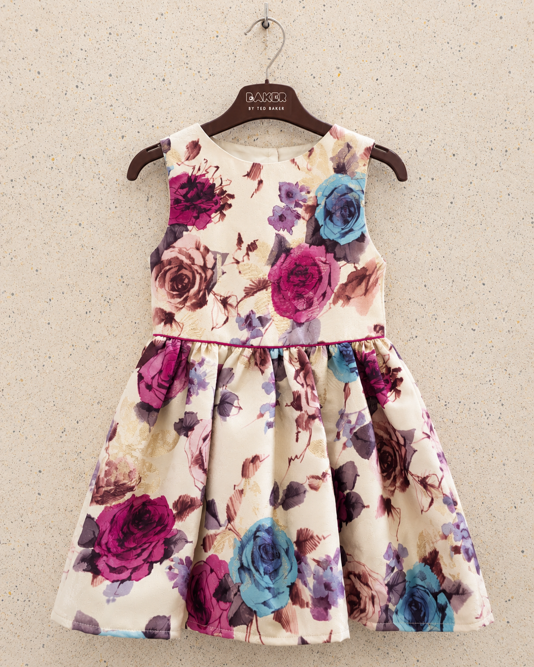 Rosabelle Vintage Rose Floral Dress