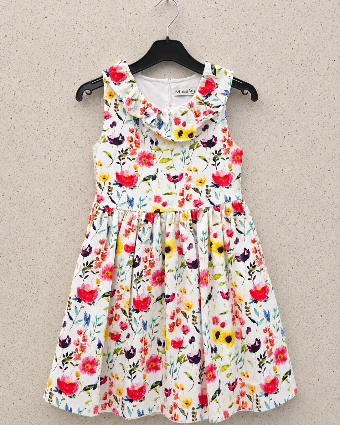 Rosabelle White Floral Summer Party Dress