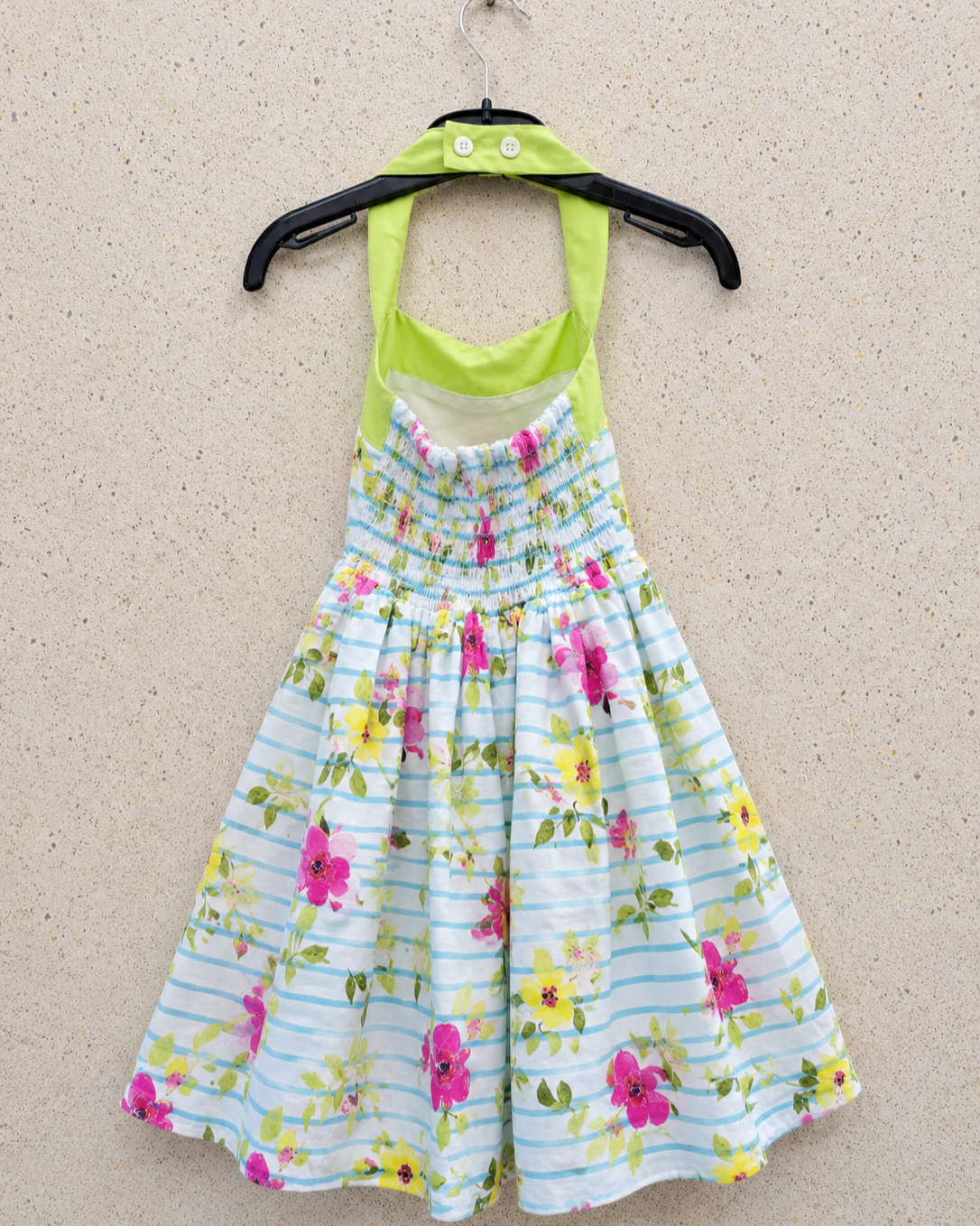 Rosabelle Pistachio Floral Summer Party Dress